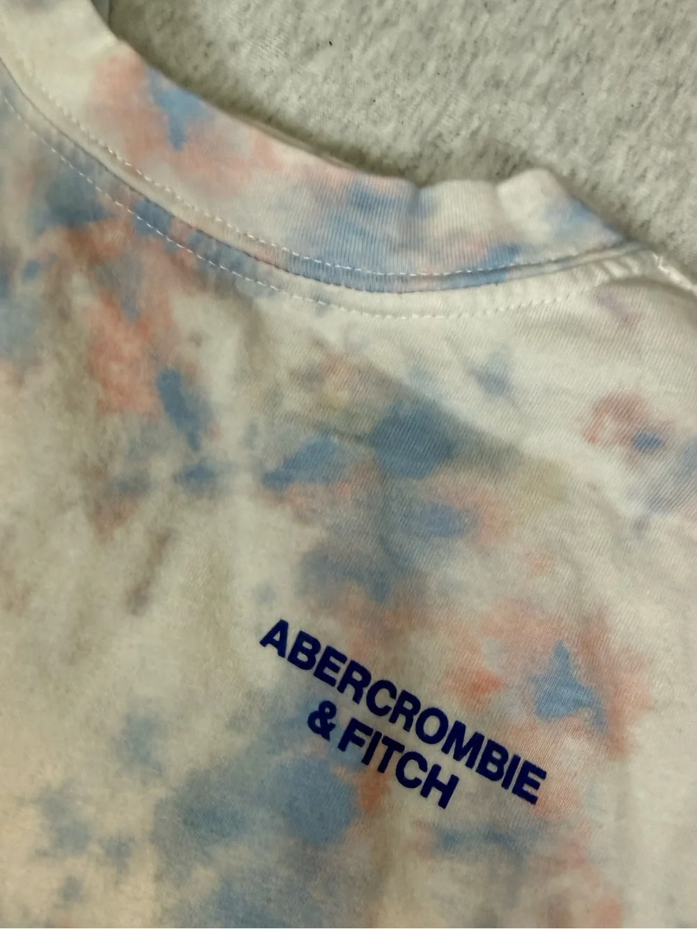 Abercrombie Kids Red Ice Pop Graphic Tie-Dye T-Shirt - Kids 7/8